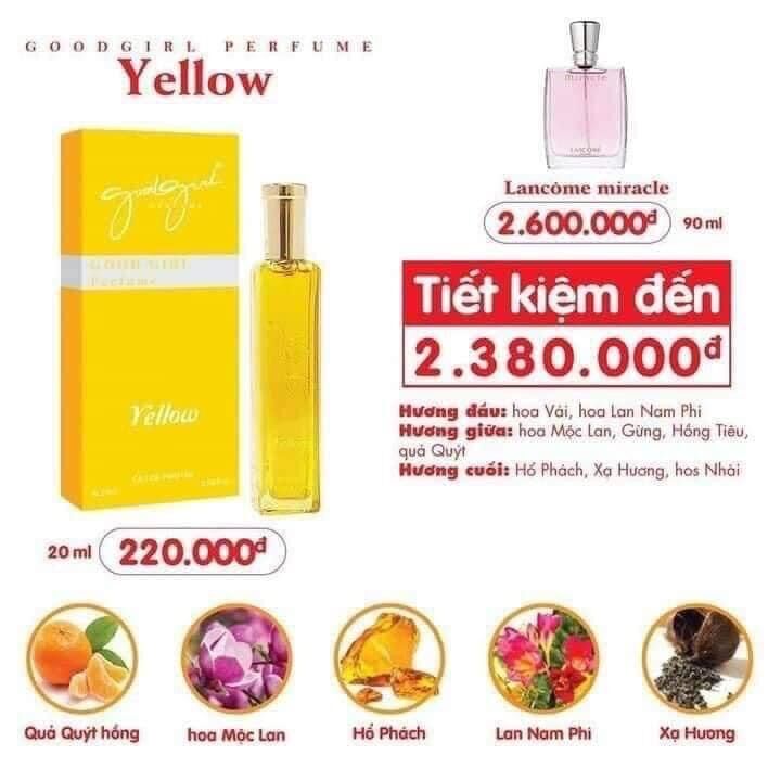 Nước hoa nữ good girl 20ml