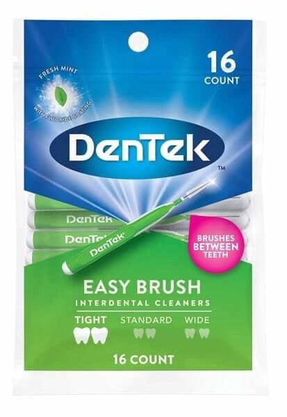 Tăm chỉ xỉa kẻ răng Dentek 16 cây