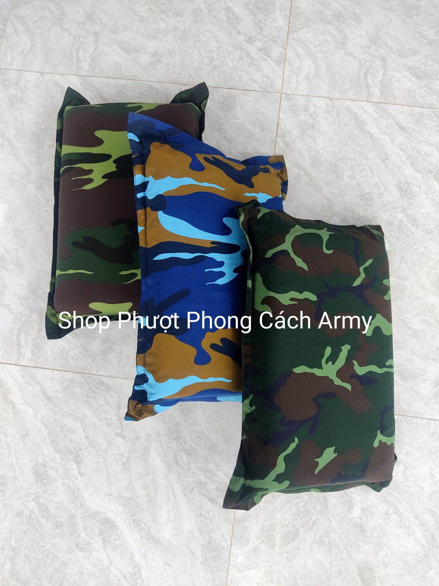 Multi-Colored Travel and Outdoor Air Pillows to Choose from