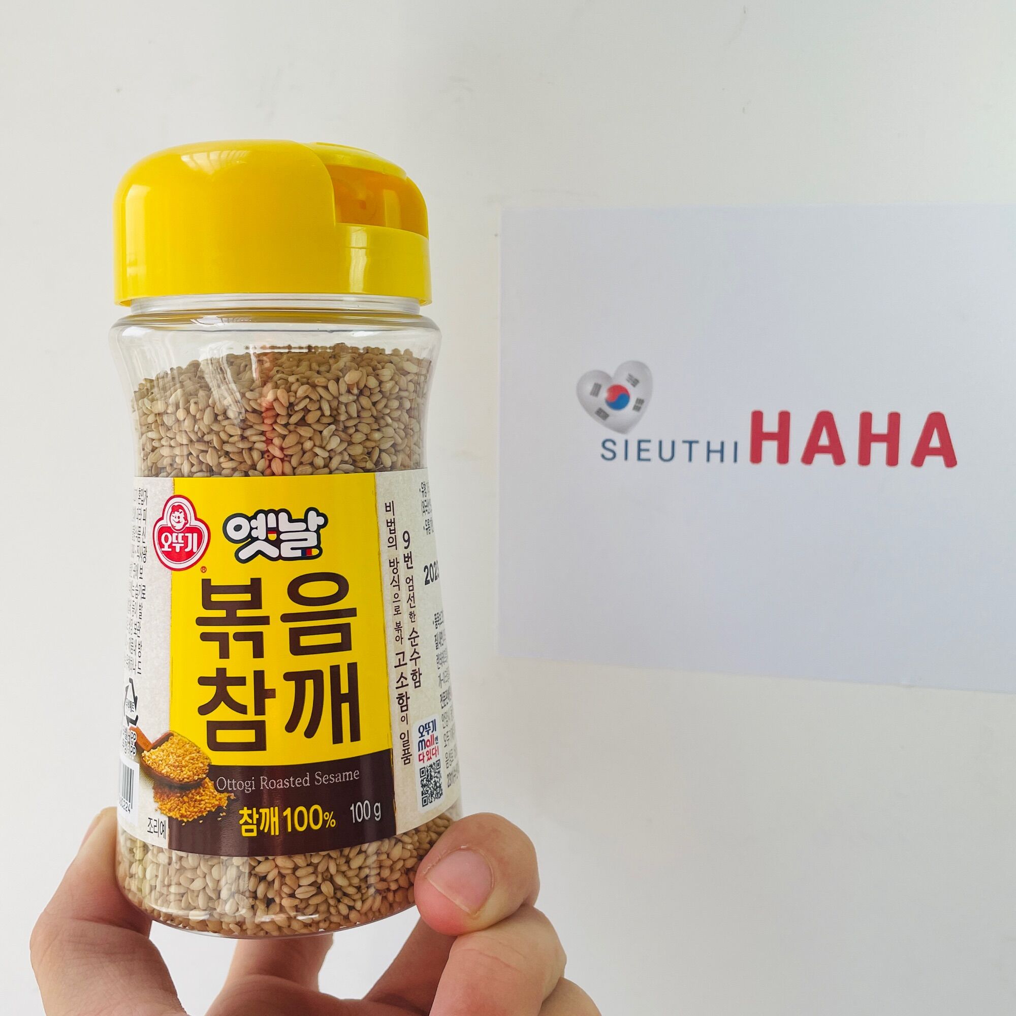 Mè rang hàn quốc ottogi roasted sesame 100g