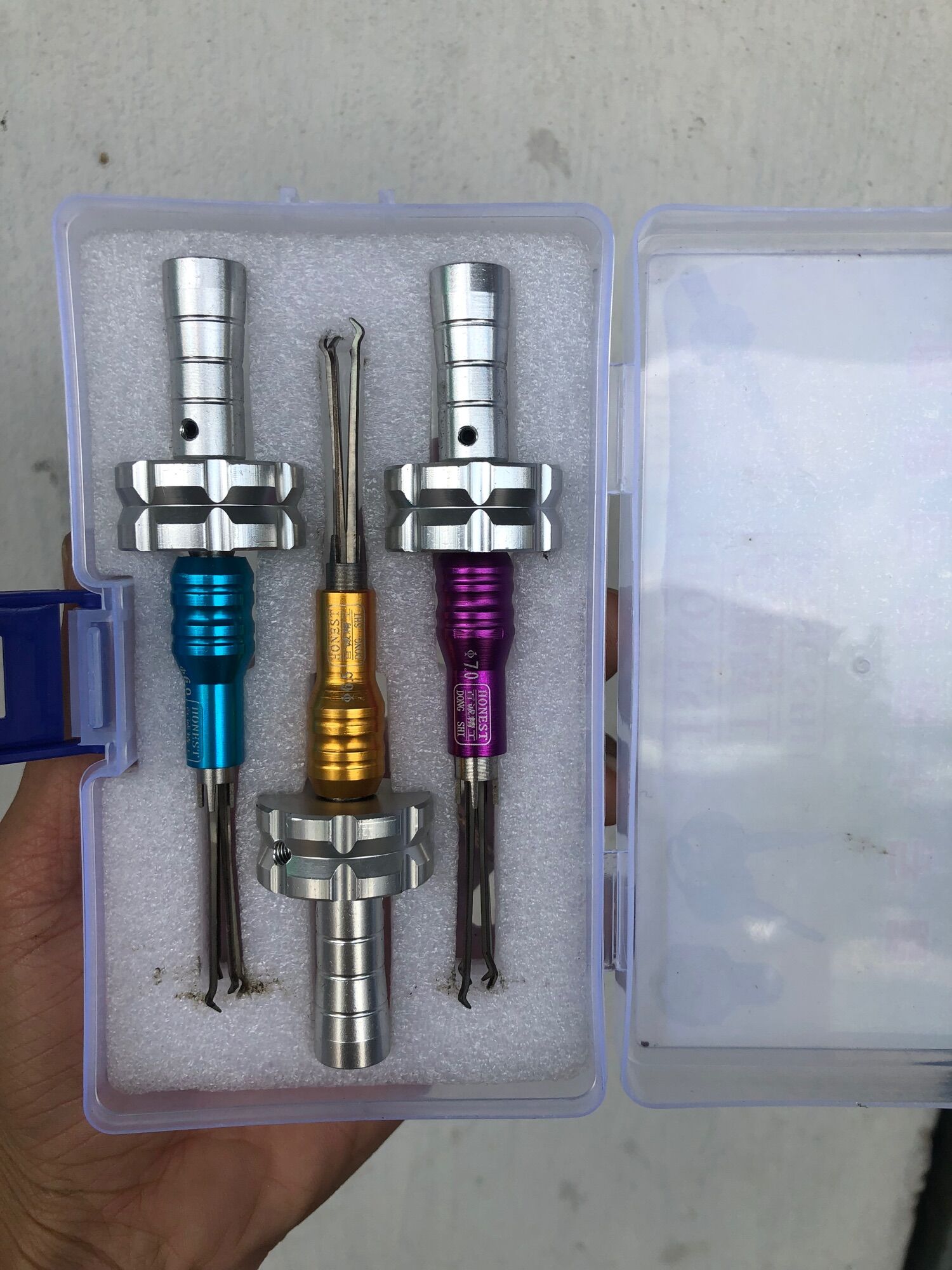 Bộ dụng cụ mở khoá 4 cạnh CAO CẤP