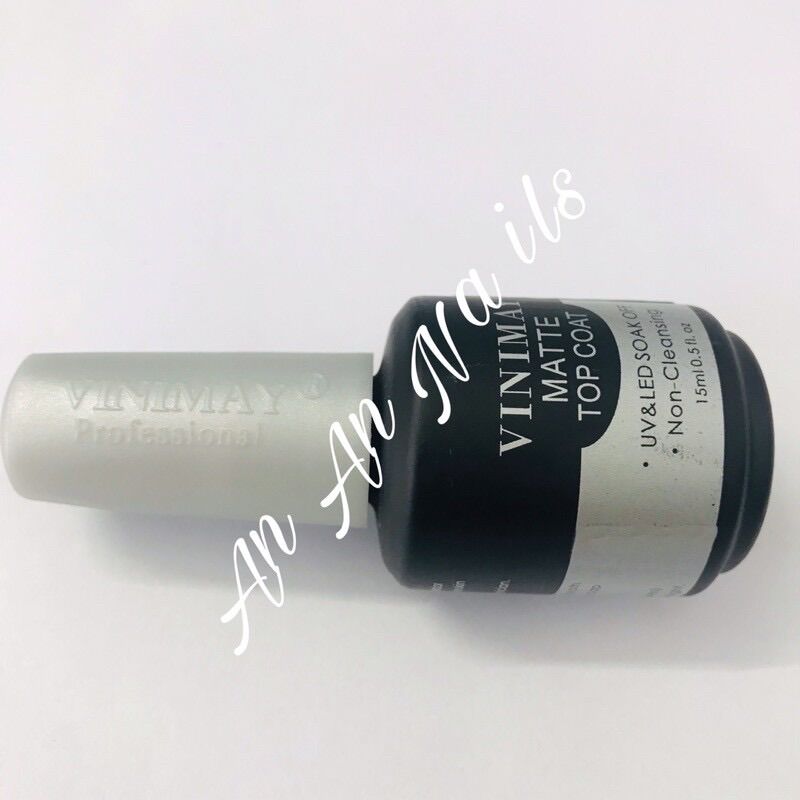 TOP GEL MỜ VINYMAY, SƠN TOP LÌ NAIL