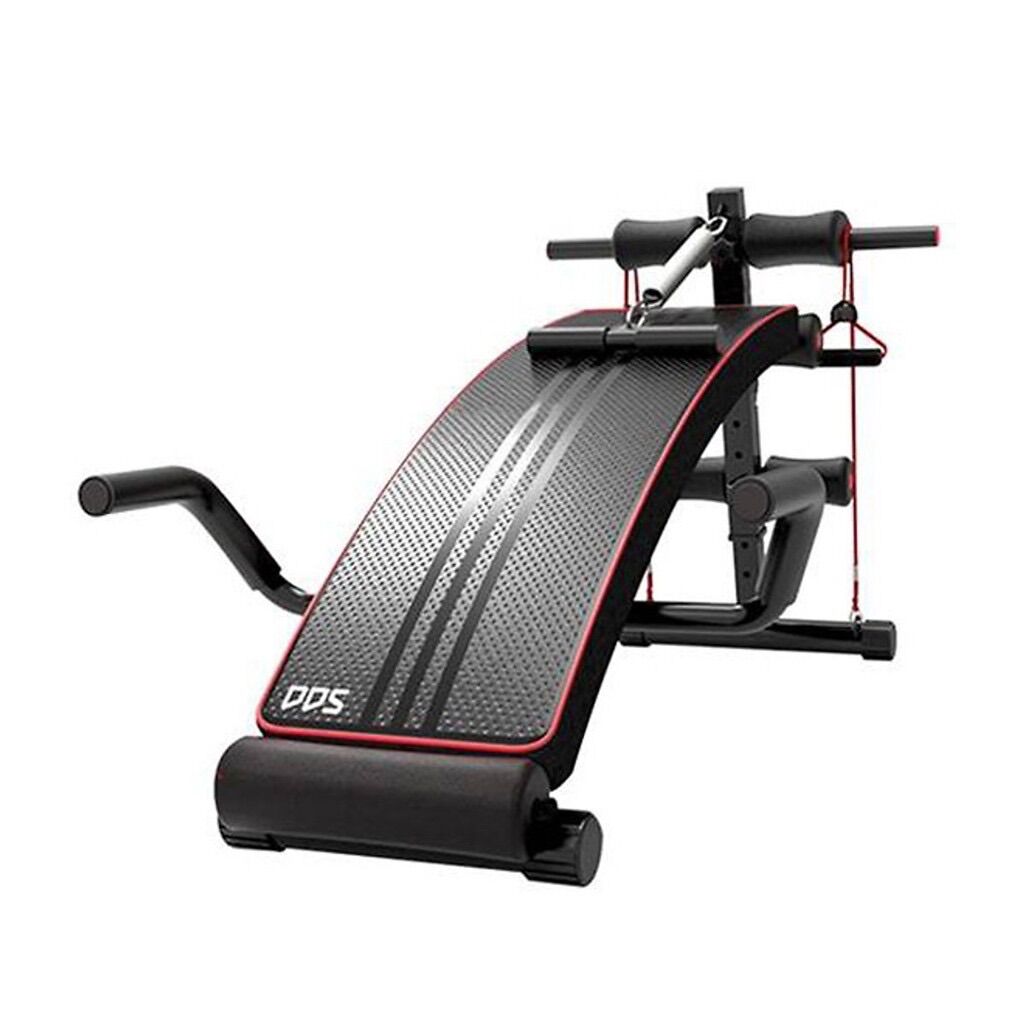 Ghế Tập Thể Dục Kèm Dụng Cụ - Ghế Tập Bụng - Ghế Cong