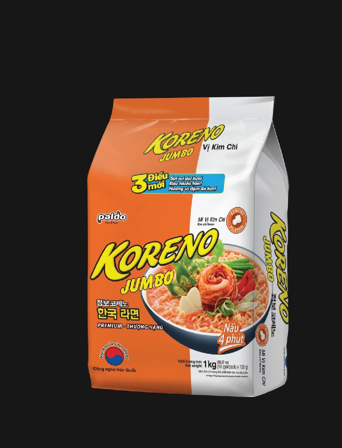 Mỳ 4 phút KORENO CÁC VỊ # MỲ KORENO 4 PHÚT