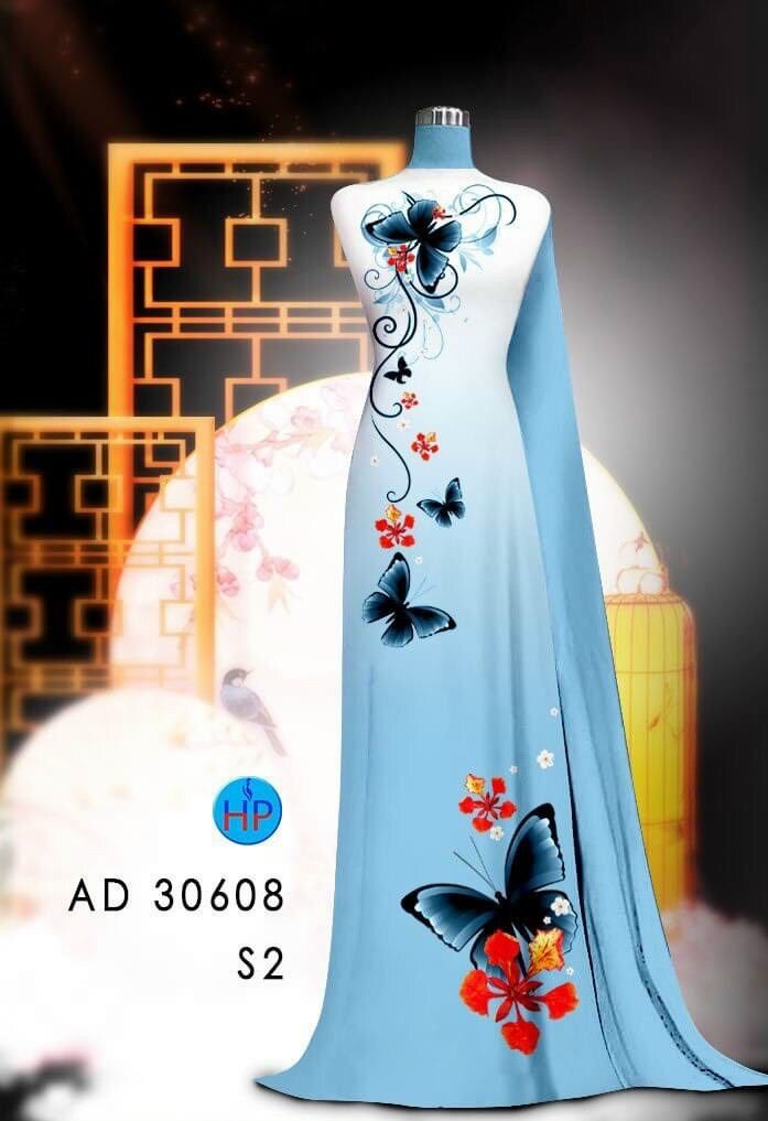 [HCM]Vải áo dài hoa phượng