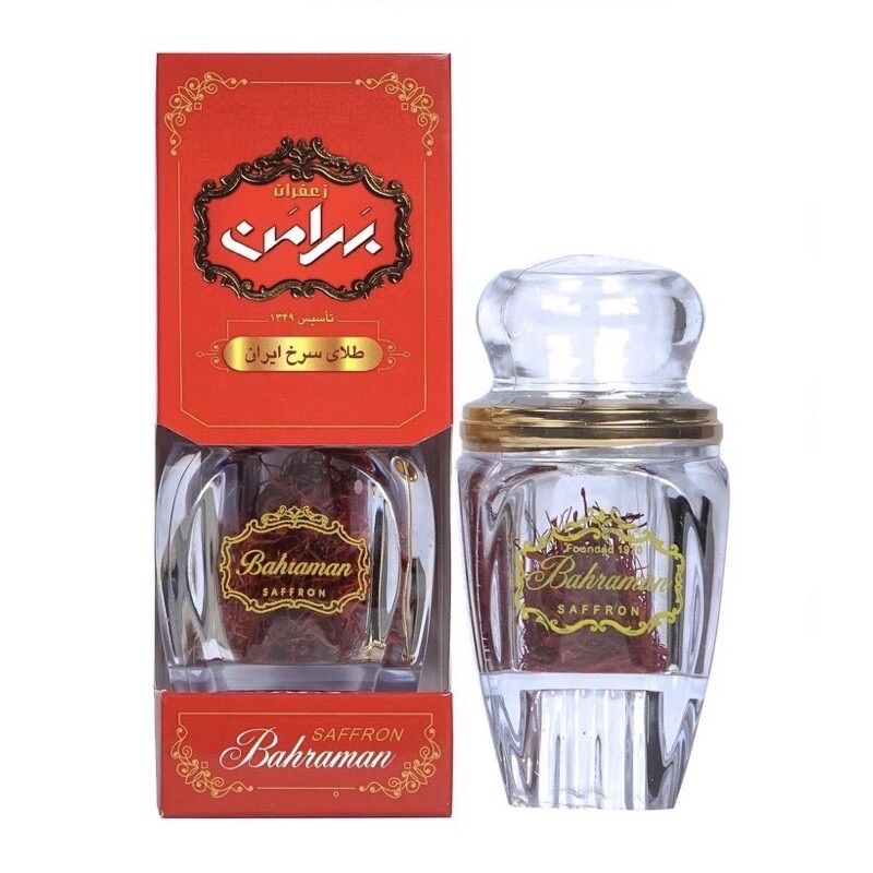 Nhụy hoa nghệ tây Saffron Bahraman 1g Iran - chính hãng