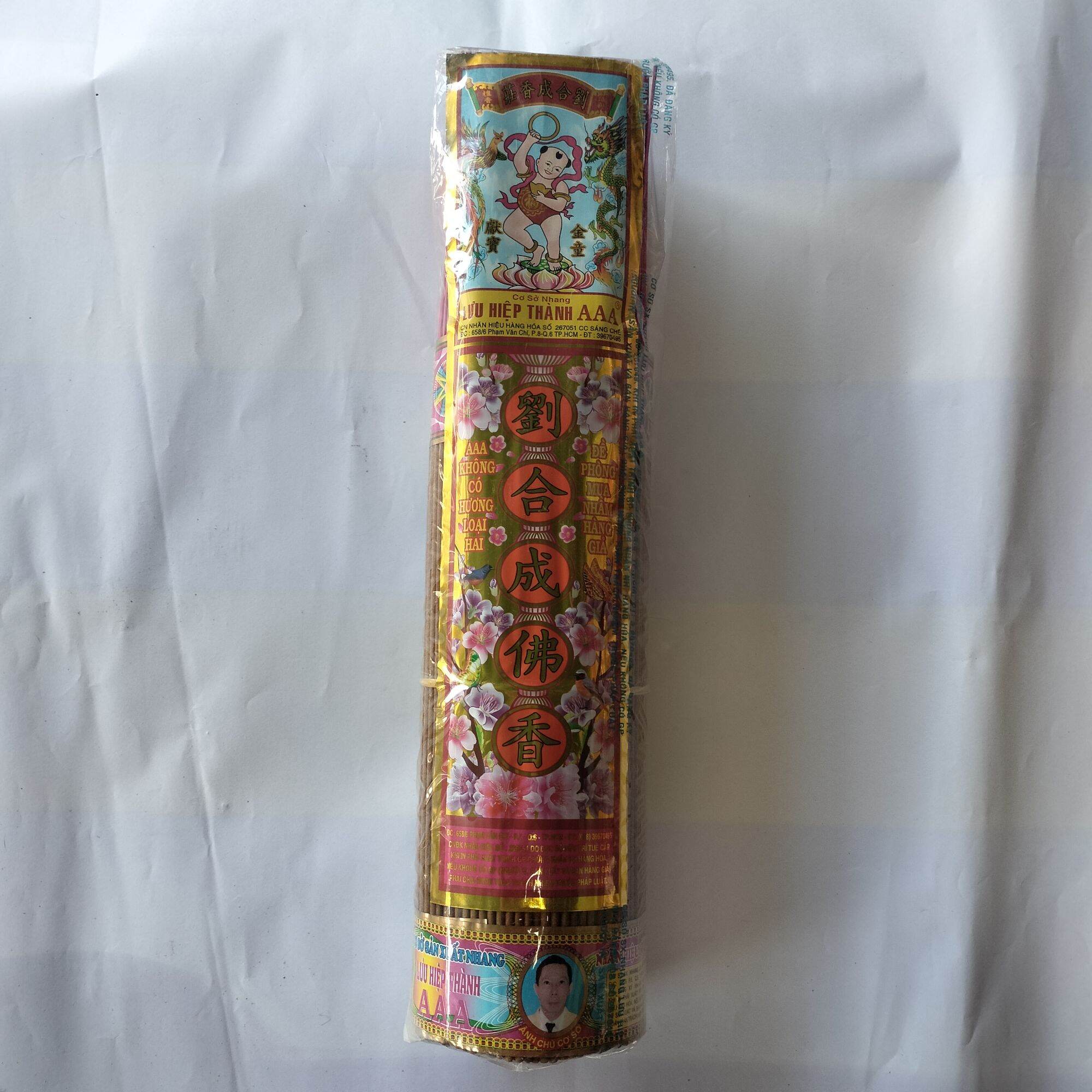 (Chính Hãng)Nhang thơm trầm AAA Lưu Hiệp Thành 4 tấc