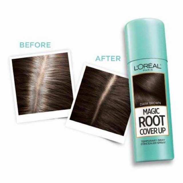 Thuốc nhuộm chân tóc bạc tạm thời Loreal Magic Root Cover up 57g