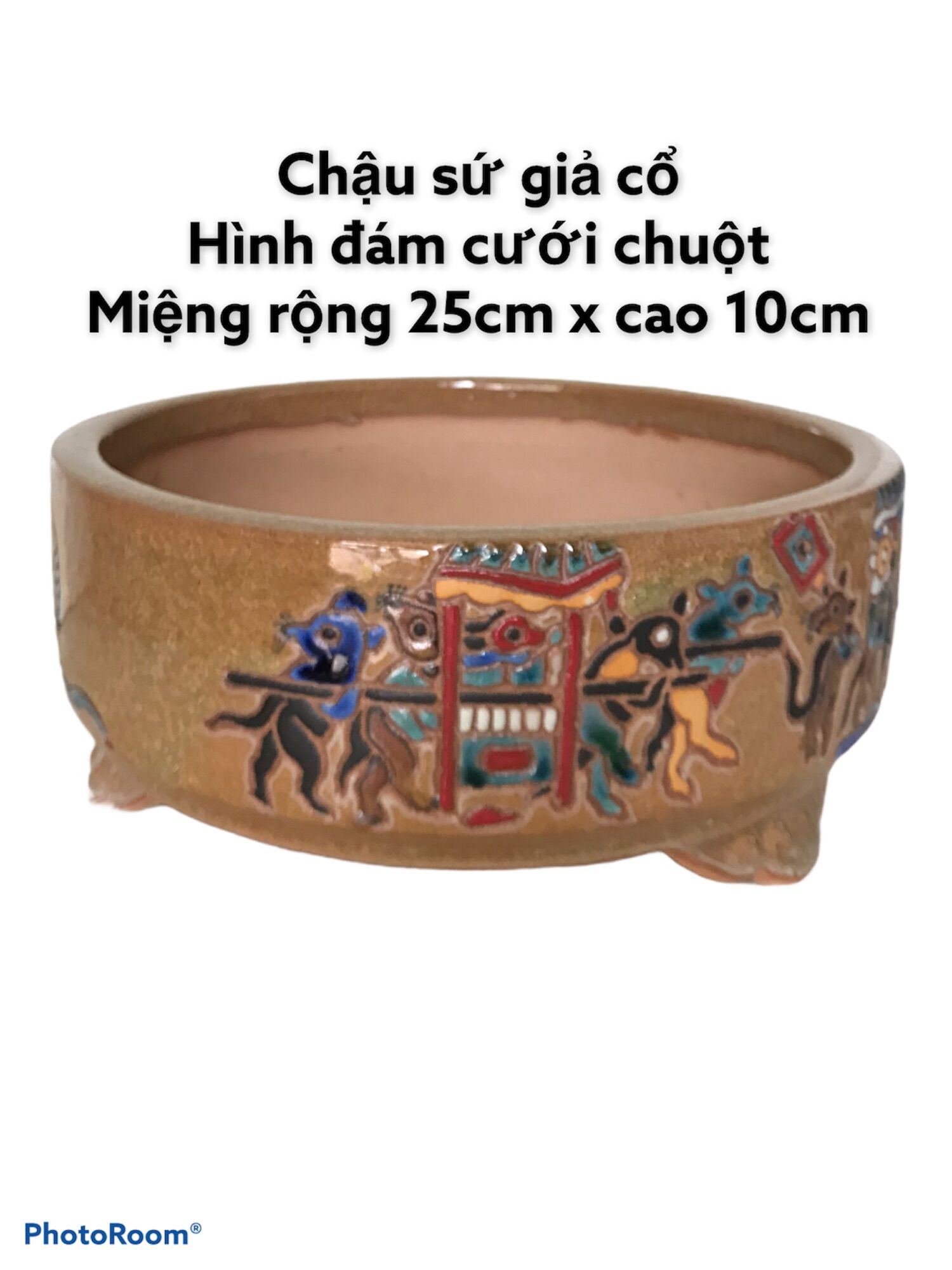 Chậu sứ giả cổ