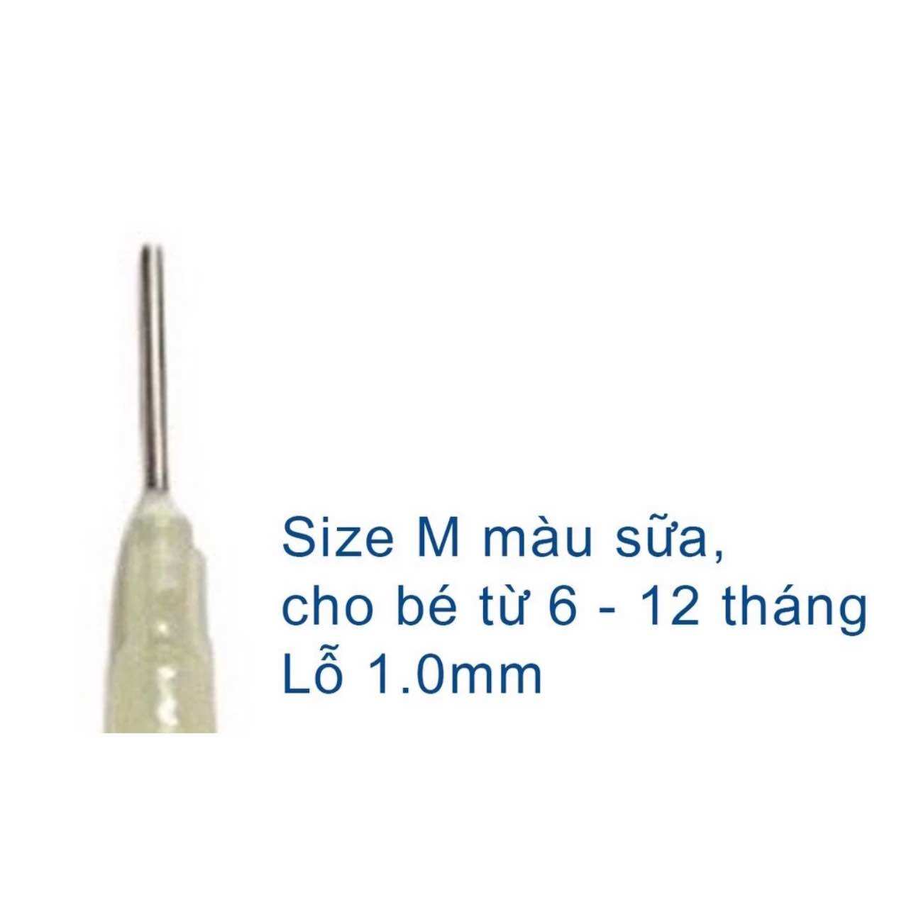 Dụng cụ đục/bấm/dập lỗ núm ti/ty giúp sữa chảy thuận lợi hơn núm silicon