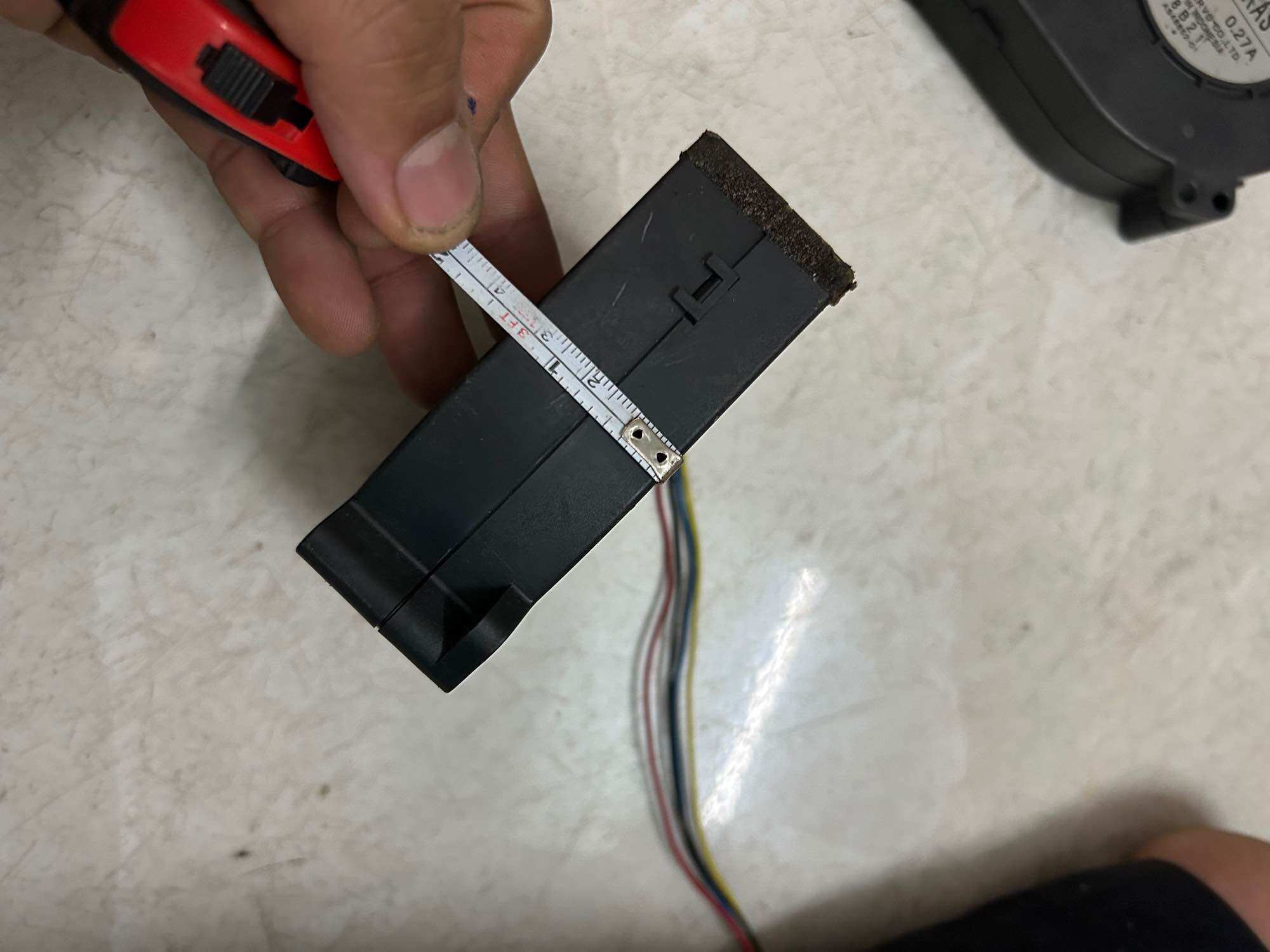 Quạt sò hút thổi DC 24v servo 24v 0.27A 10cm