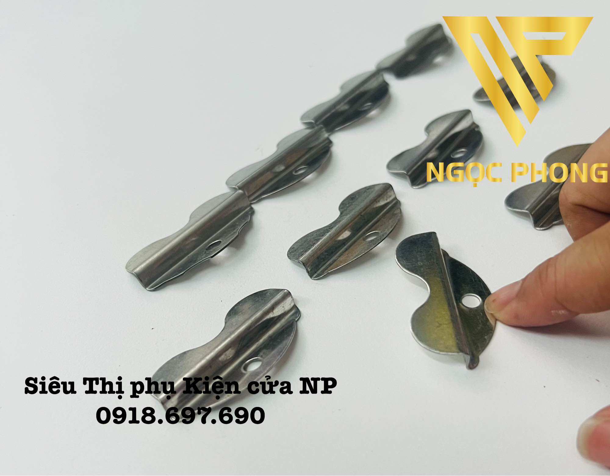 Bát bướm kính thuỷ 3-5mm chất liệu inox loại dày