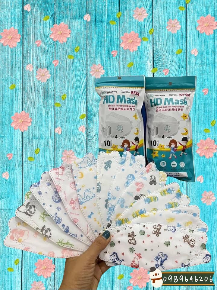 300 chiếc Khẩu Trang 4D An Phong Mask KF94 - Kháng khuẩn