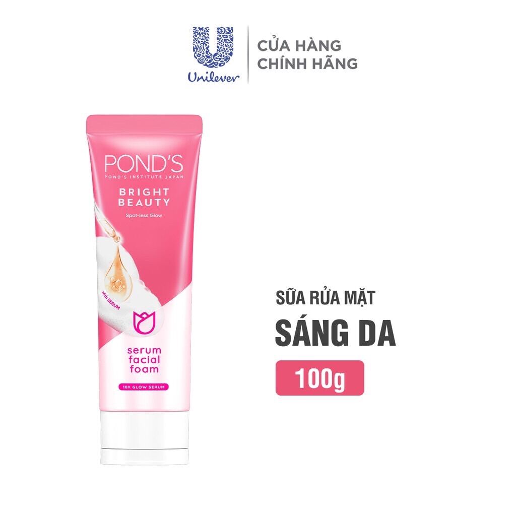 Sữa rửa mặt POND’S WHITE BEAUTY hồng