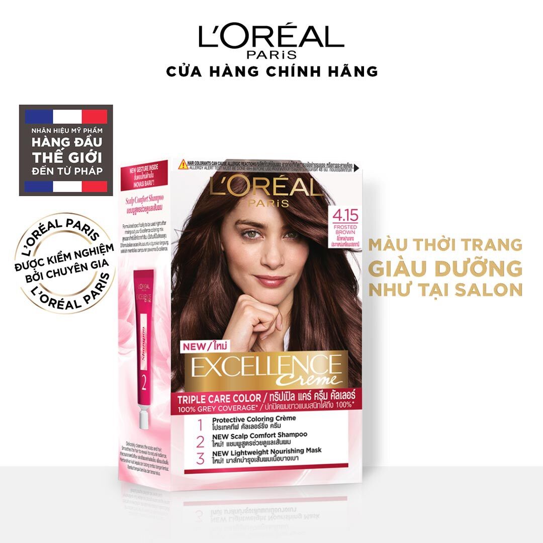 Nhuộm tóc L’oreal 4.
