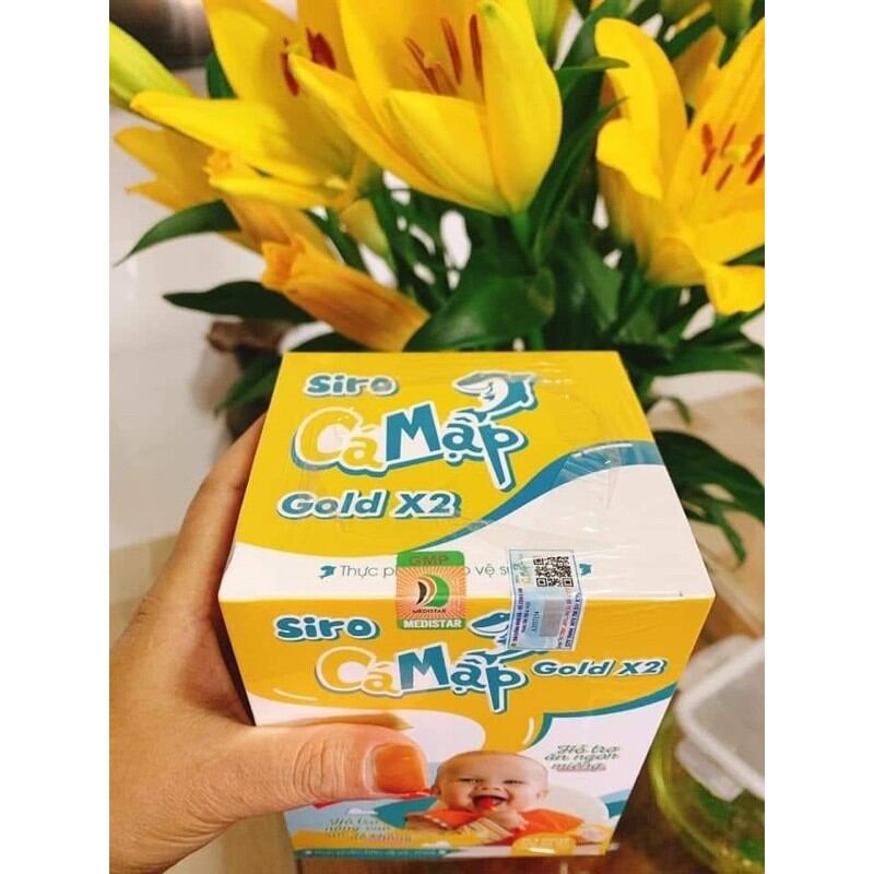 Combo 4 hộp siro cá mập