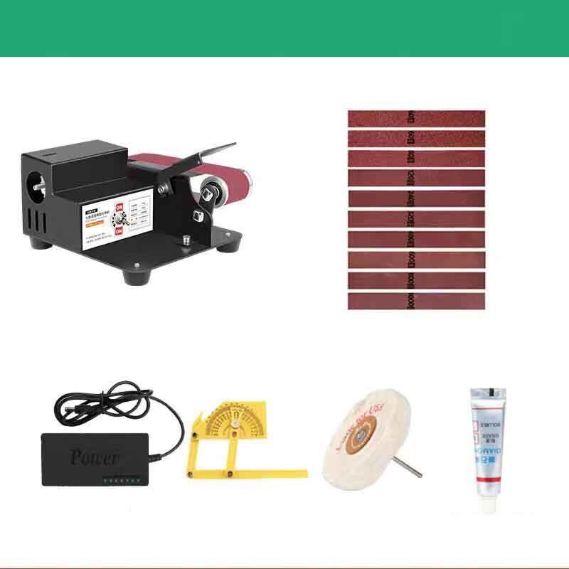 MÁY MÀI DÂY ĐAI , MÁY ĐÁNH BÓNG MINI DIY , MÁY ĐỂ BÀN.Combo 6 món ok
