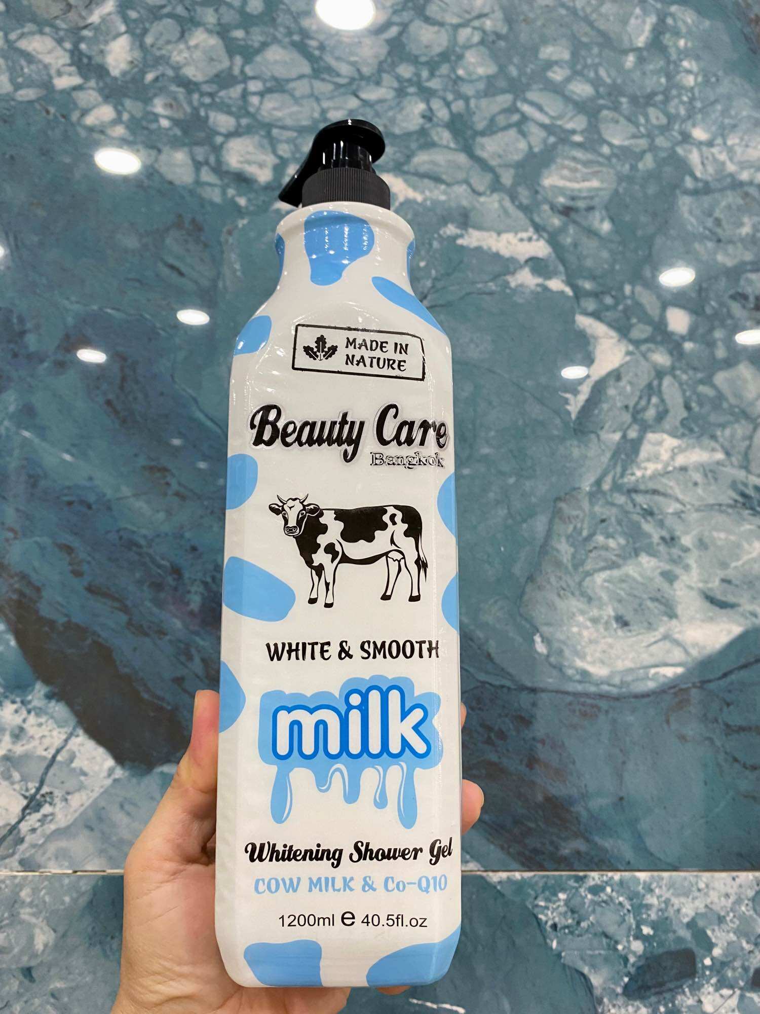 Sữa tắm sữa bò /dê/ tổ yến Thái 1200ml