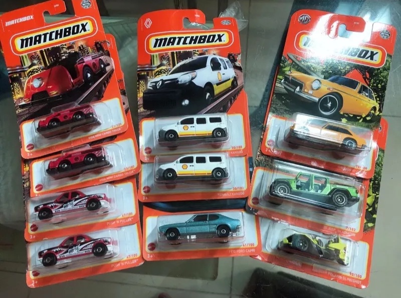 matchbox mô hình xe