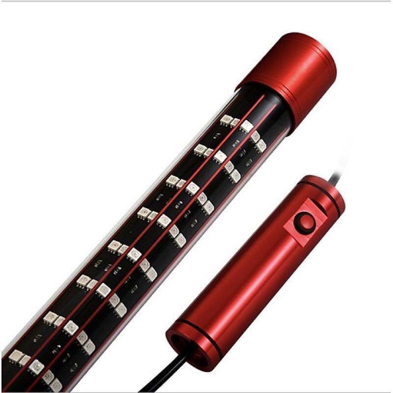 Đèn LED Màu Đỏ  N01, 95cm Có 5 Hàng Bóng Tanning Cho Cá Rồng Huyết Long