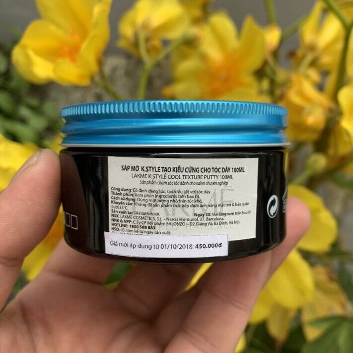 [HCM]Sáp mờ tạo kiểu tóc Lakme K.style Texture Putty Cool Working Paste 100ml