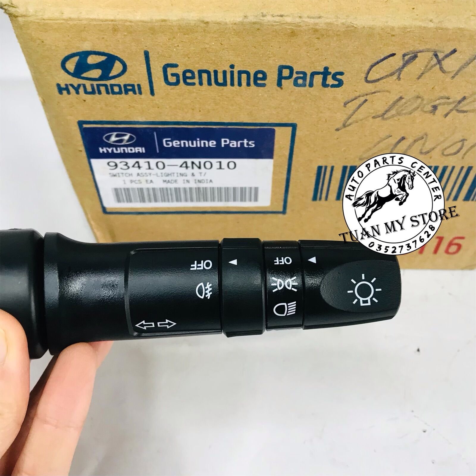 Công tắc pha cos Grand i10 (có đèn gầm)