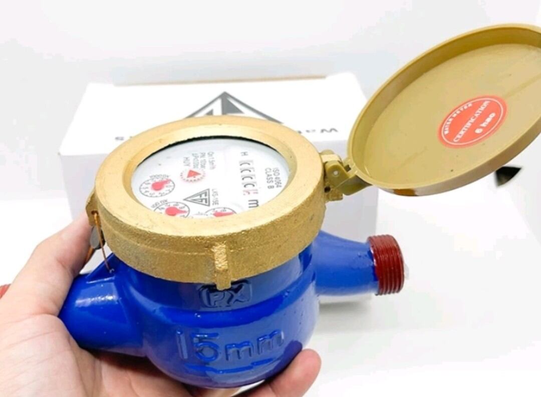 Giá bán đồng hồ nước thân gang DN15 tại Q Bình Thạnh TPHCM