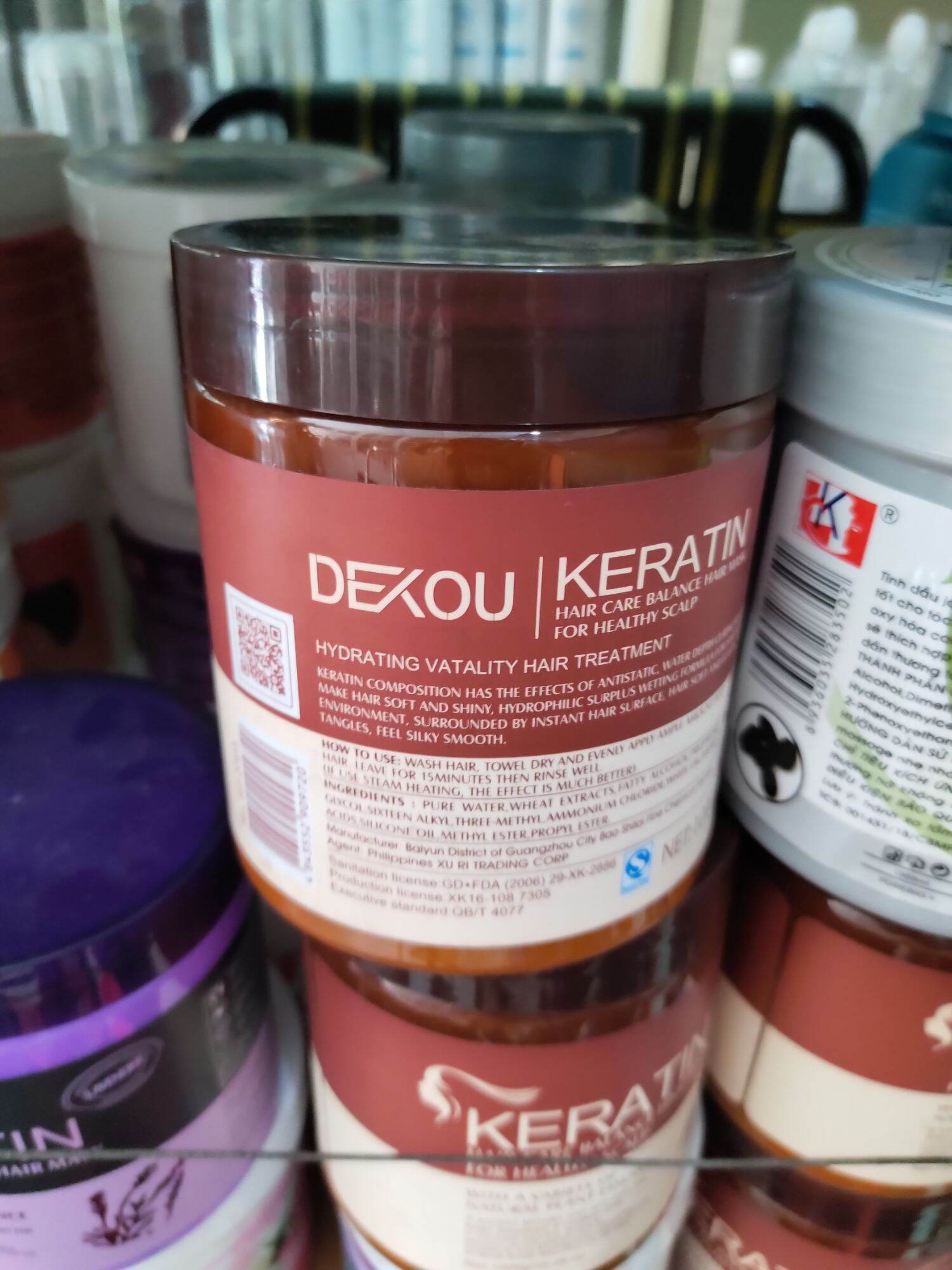 Hấp dầu karatin siêu mềm mượt 1000ml