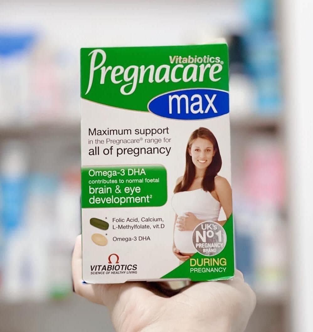 Vitamin bầu Pregnacare Max UK