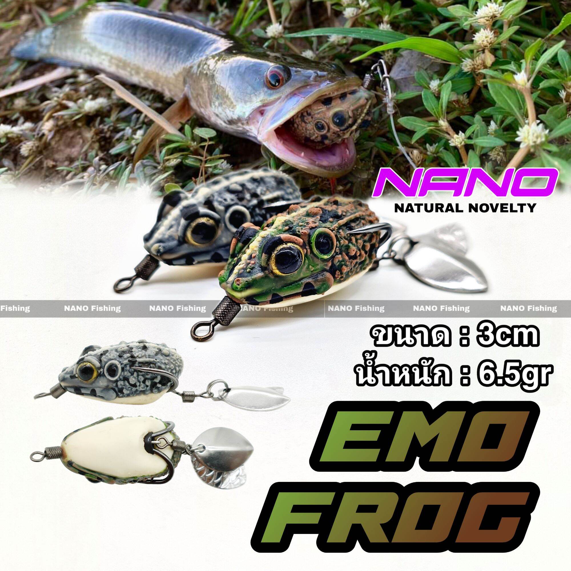 Mồi Câu EMO 3cm 6.5gr THAILAND