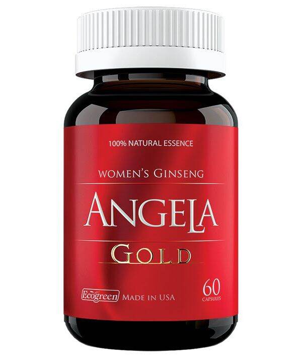 [HCM](CHÍNH HÃNG) Sâm Angela Gold Hộp 60 Viên (Có tem chống giả và tích điểm thưởng)