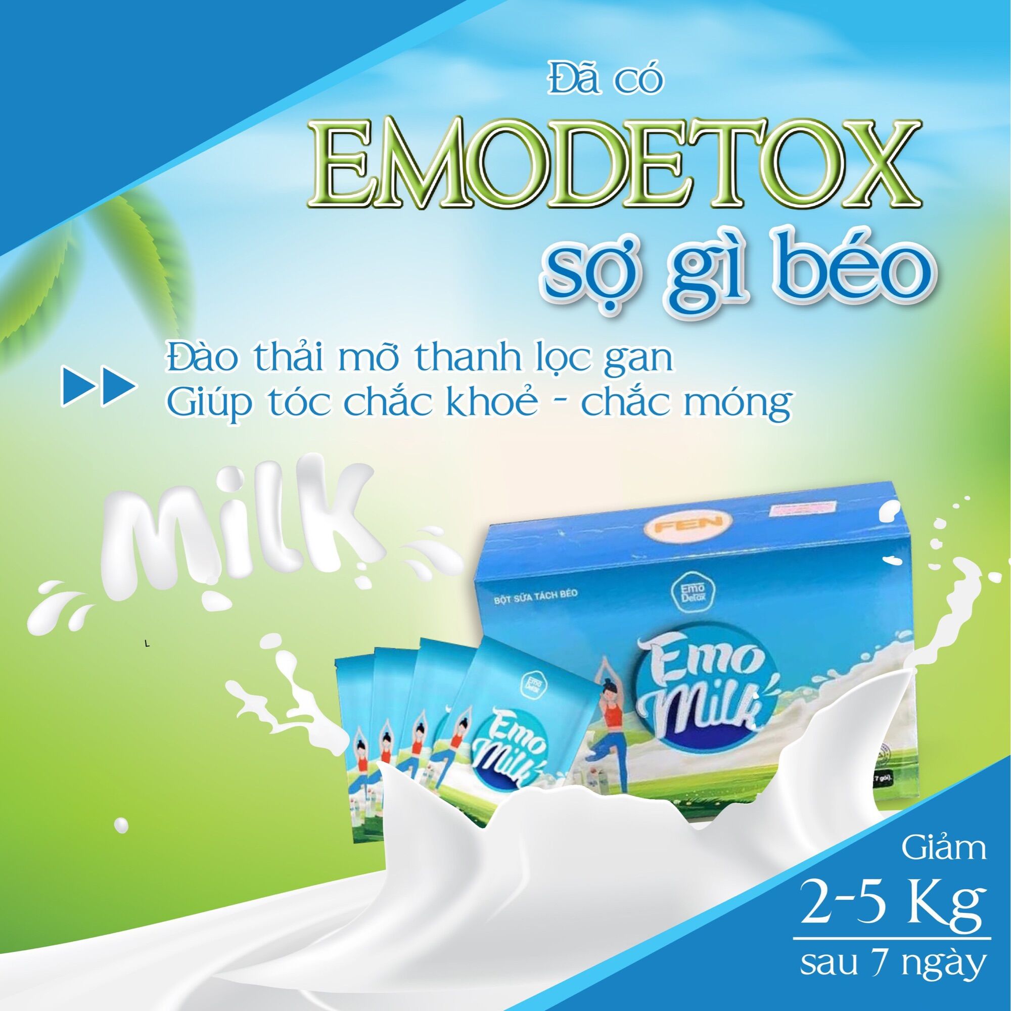 EMODETOX GIẢM CÂN VỊ CÀ PHÊ