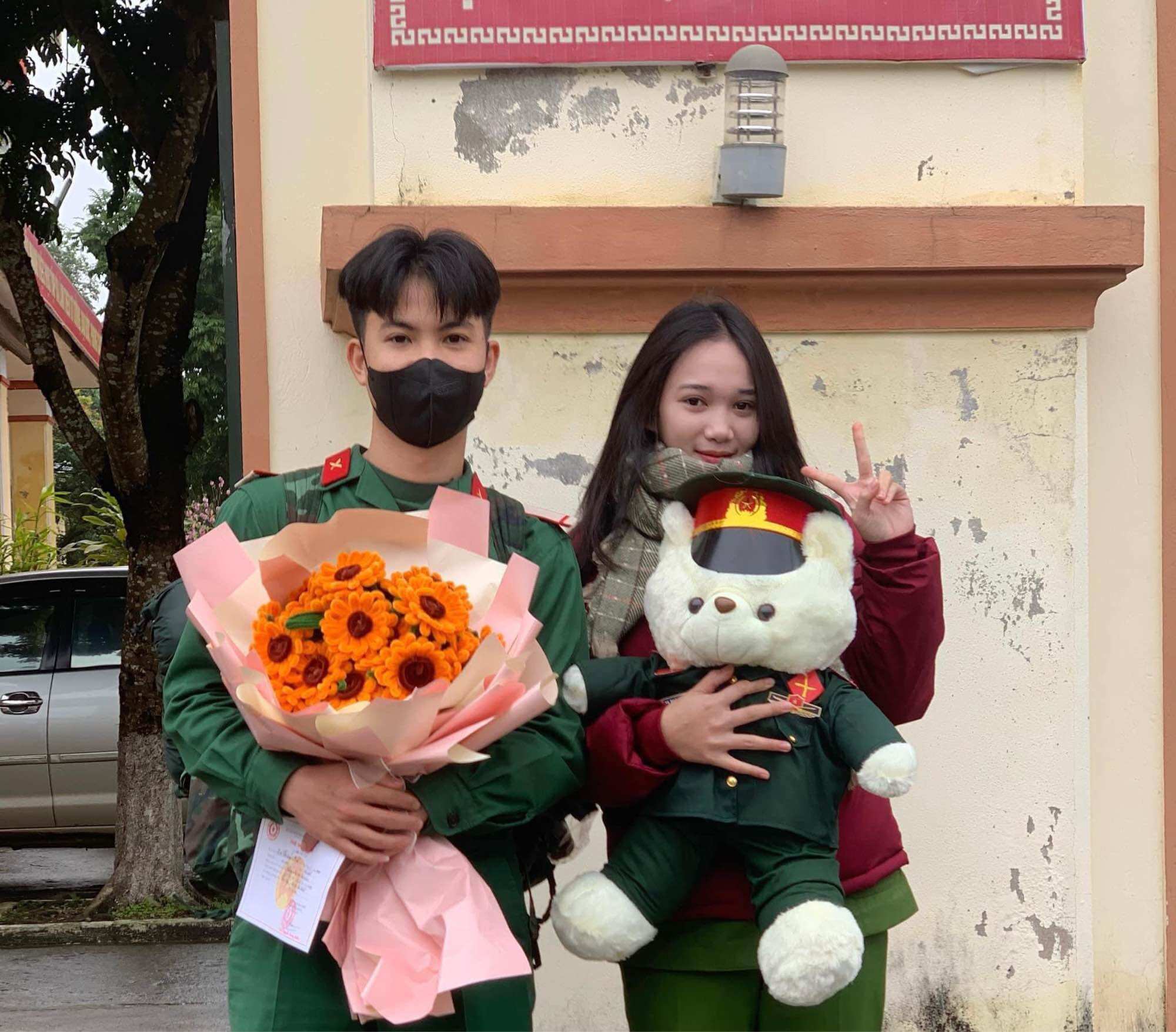 Gấu Bông Bộ Đội Quân Đội [ in tên ]
