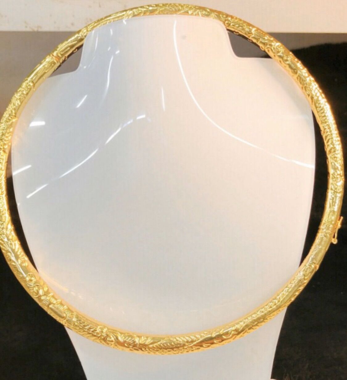 Kiềng cổ cưới cô dâu mạ vàng 24k mẫu mới cực đẹp