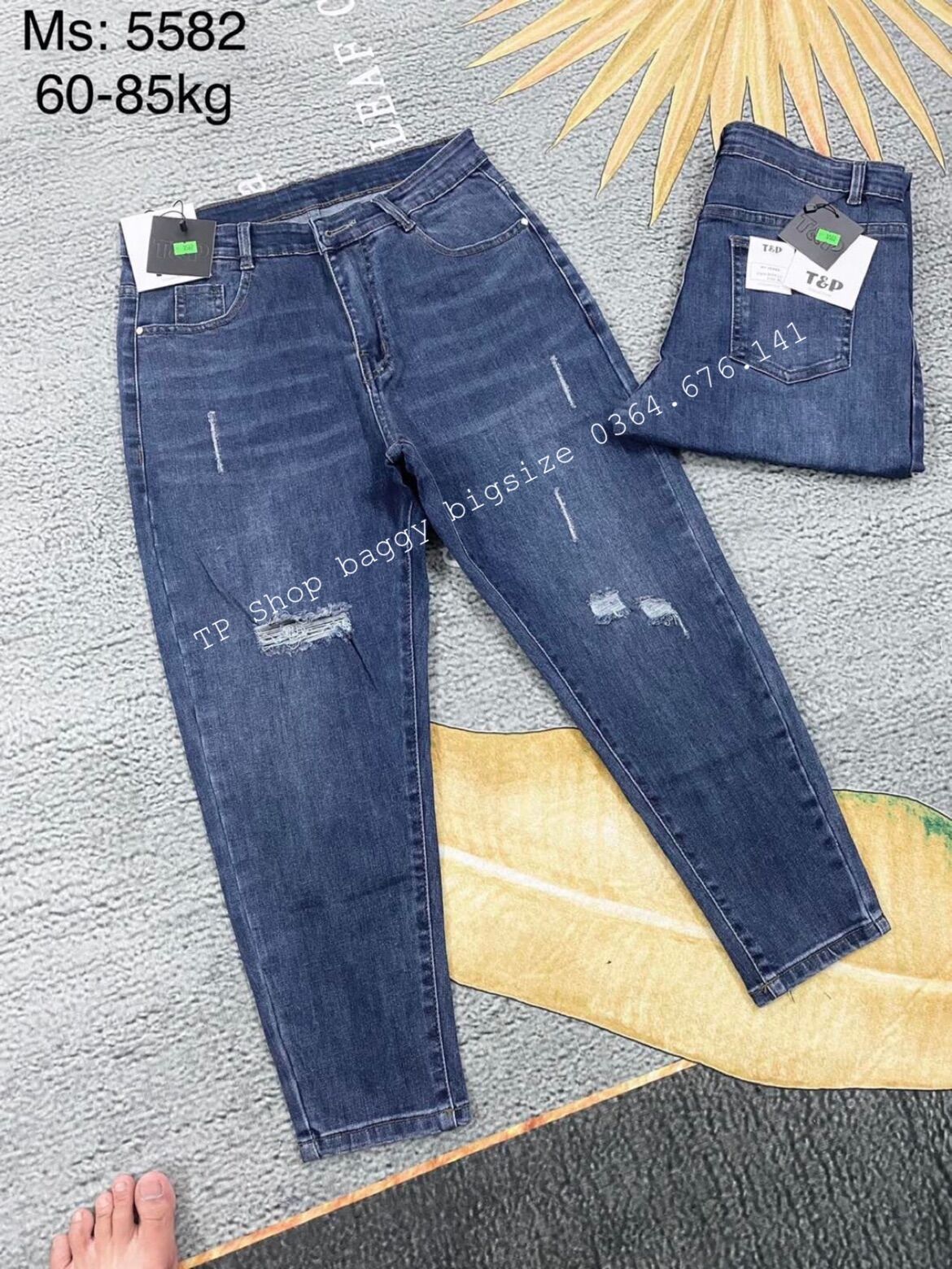 Quần jean baggy bigsize tp shop from baggy che đùi to chất jean co giãn 4 chiều