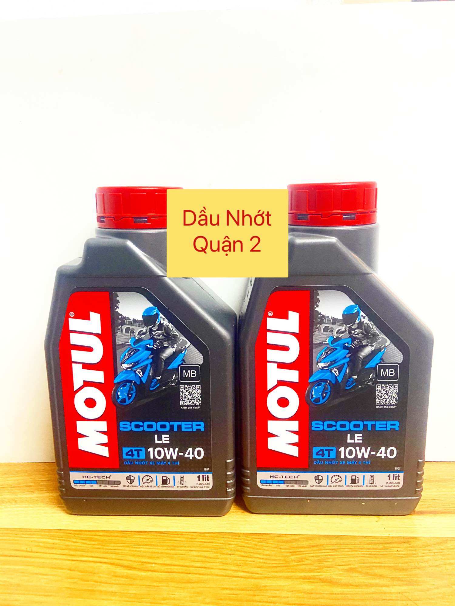 Combo 2 chai motul scooter le - 10w40 - 800ml