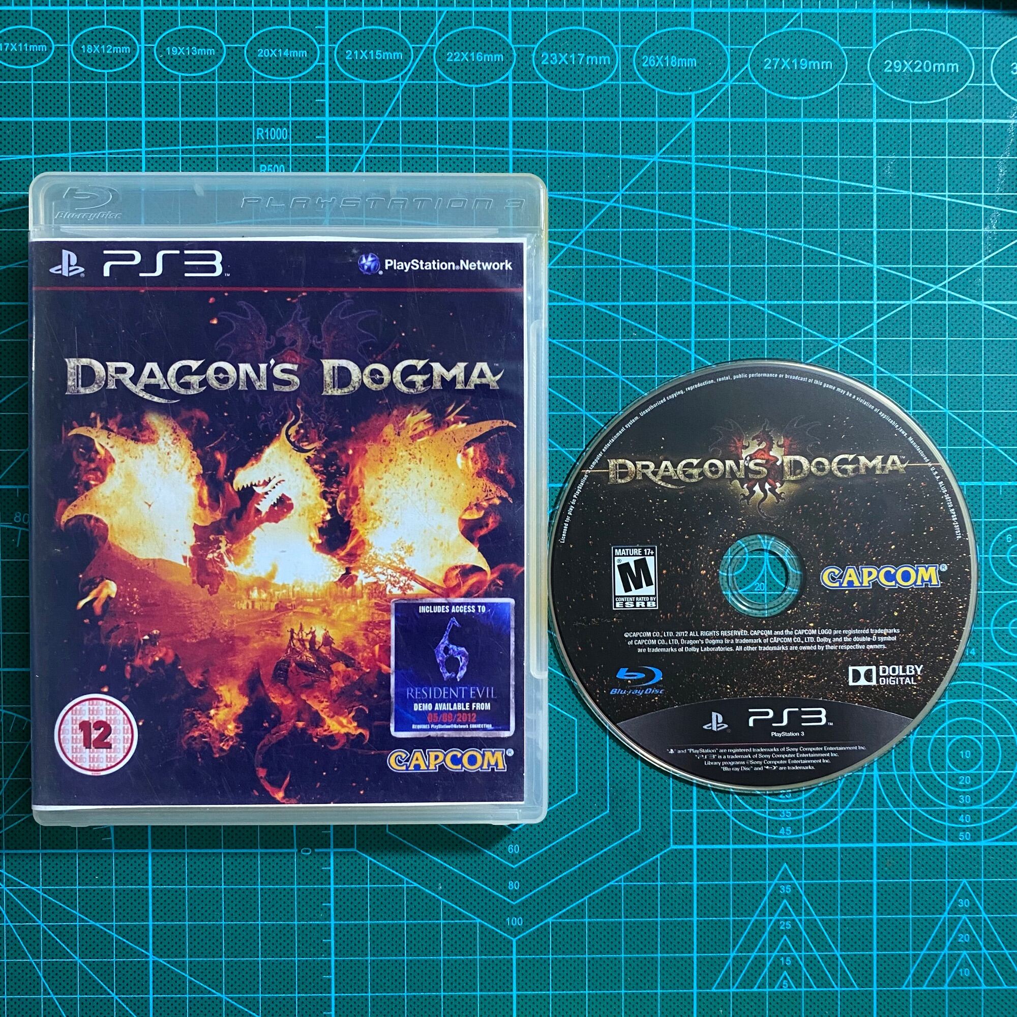 Đĩa game Dragon s Dogma PS3 hệ US bìa in lại thumbnail