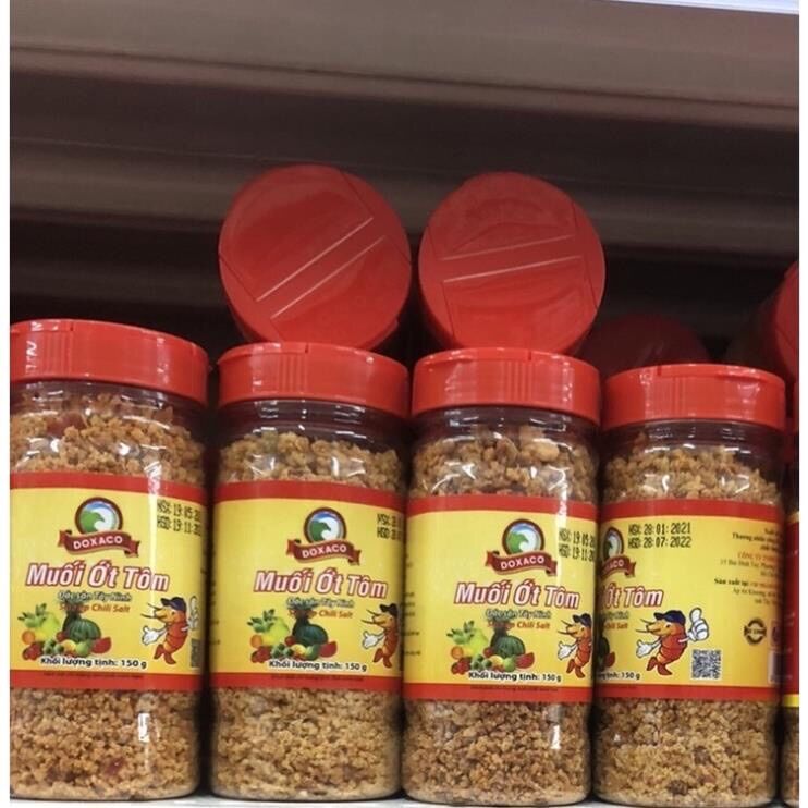 Muối ớt tôm Doxaco đặc sản Tây Ninh - 150gr