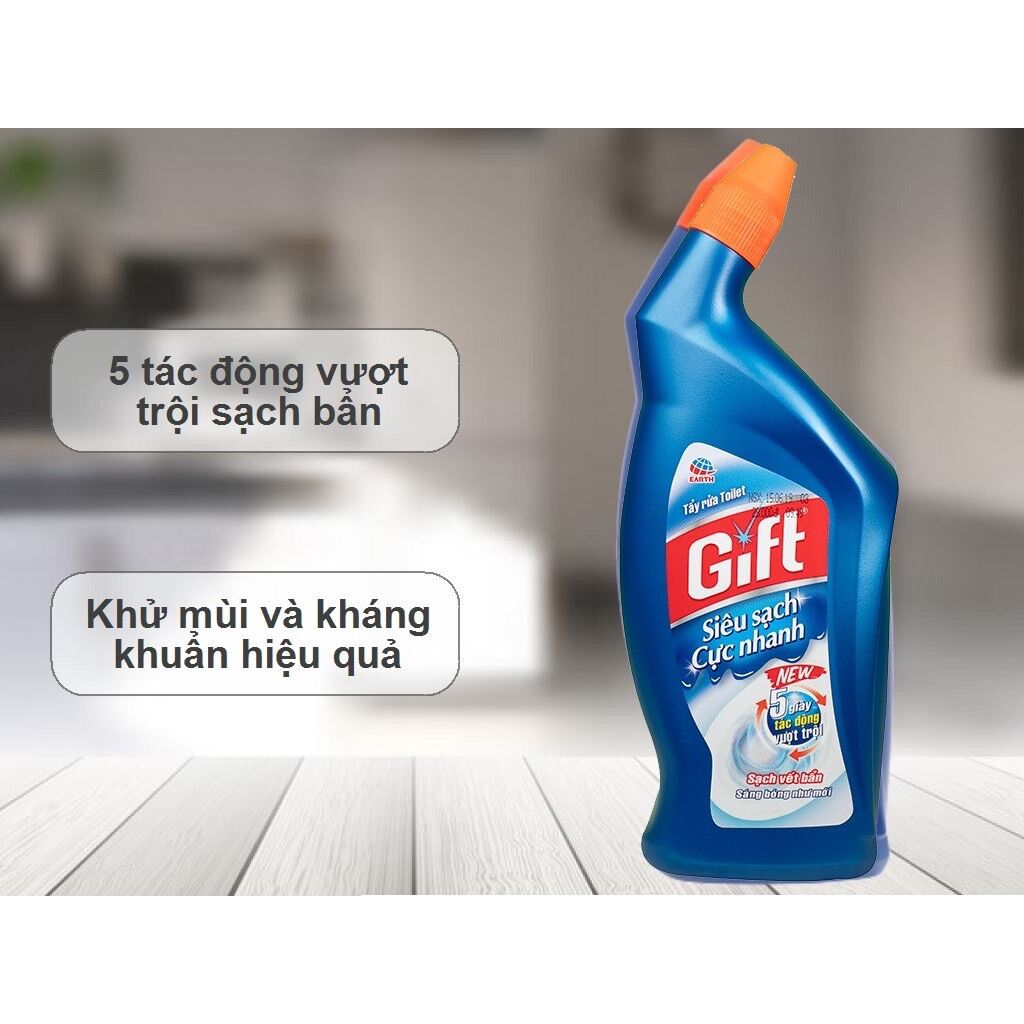 Nước tẩy rửa toilet Gift 600ml