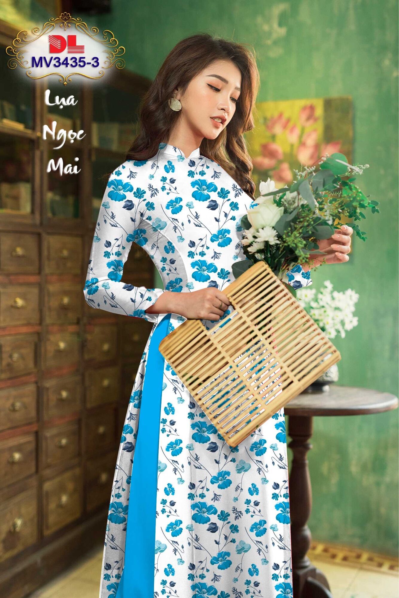 Vải áo dài trắng