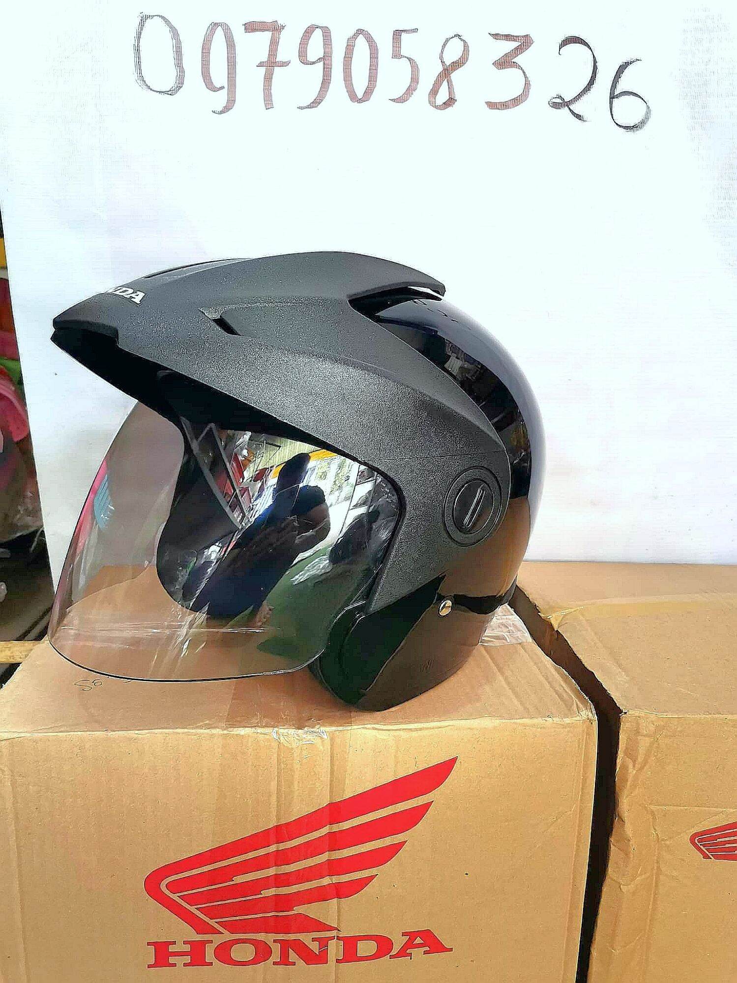 nón Honda 3/4 hàng nhập Indossia.