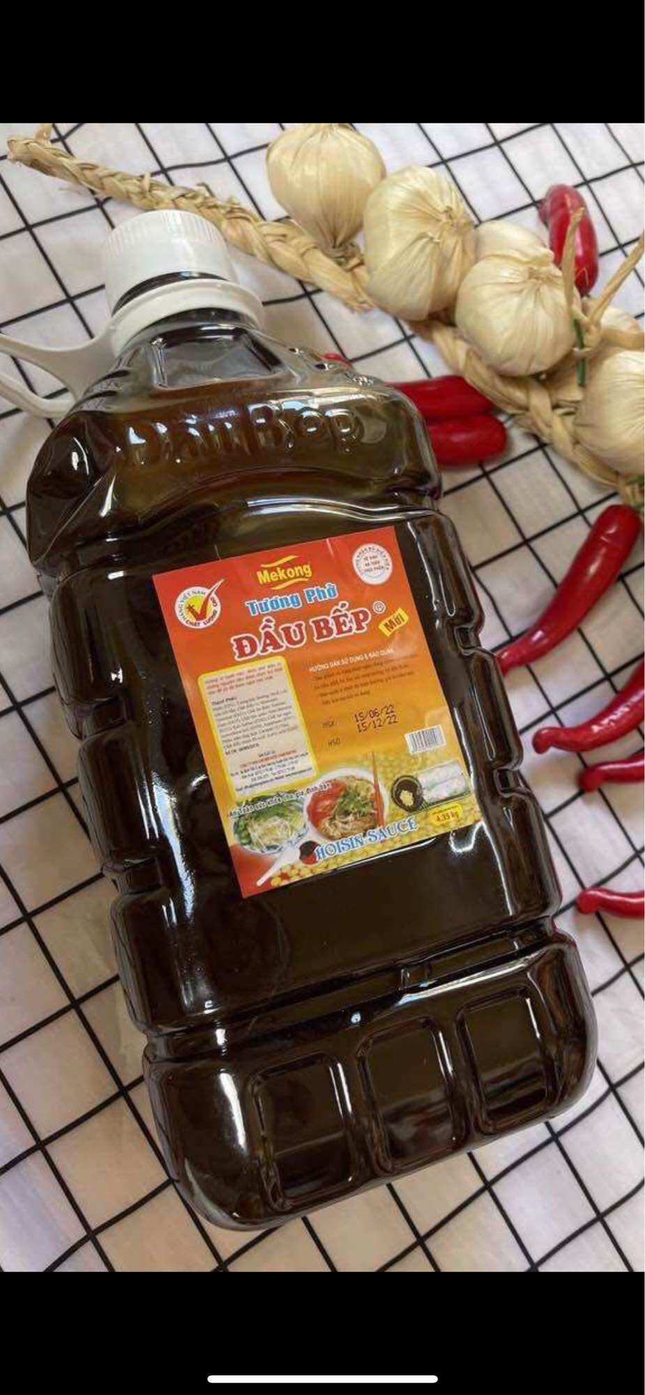 TƯƠNG ĐEN / TƯƠNG ĂN PHỞ HIỆU ĐẦU BẾP 4.5LÍT