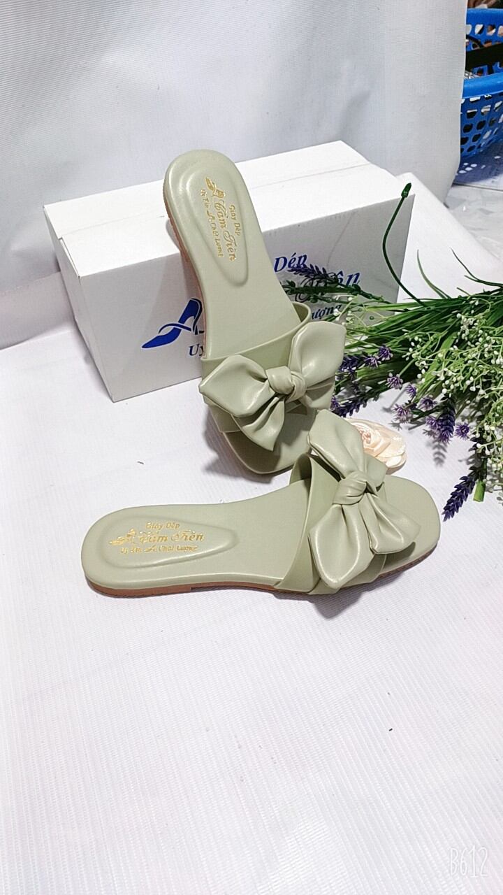 Ảnh thật giày sandal, dép thấp bigsize nữ size 33 đến 44