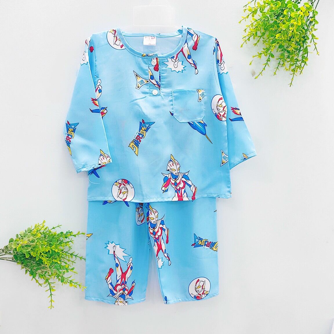 BỘ TOLE BÉ TRAI DÀI TAY - SIZE TỪ 8-23kg