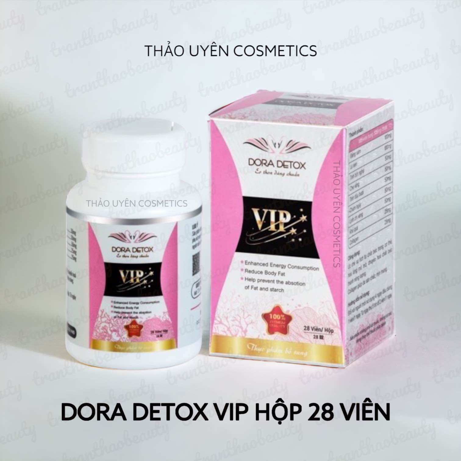 Dora detox vip - eo thon dáng chuẩn