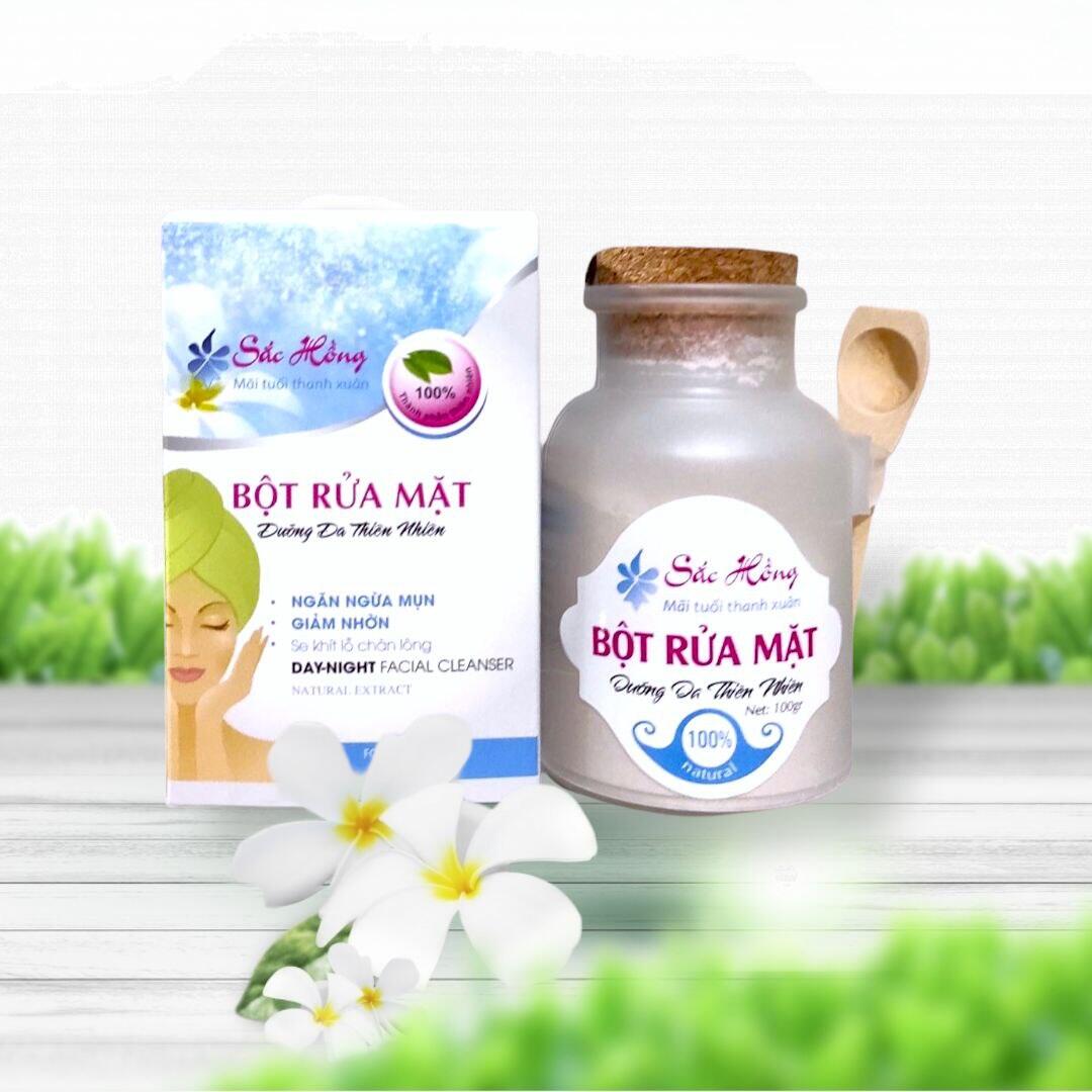 BỘT RỬA MẶT THIÊN NHIÊN SẮC HỒNG