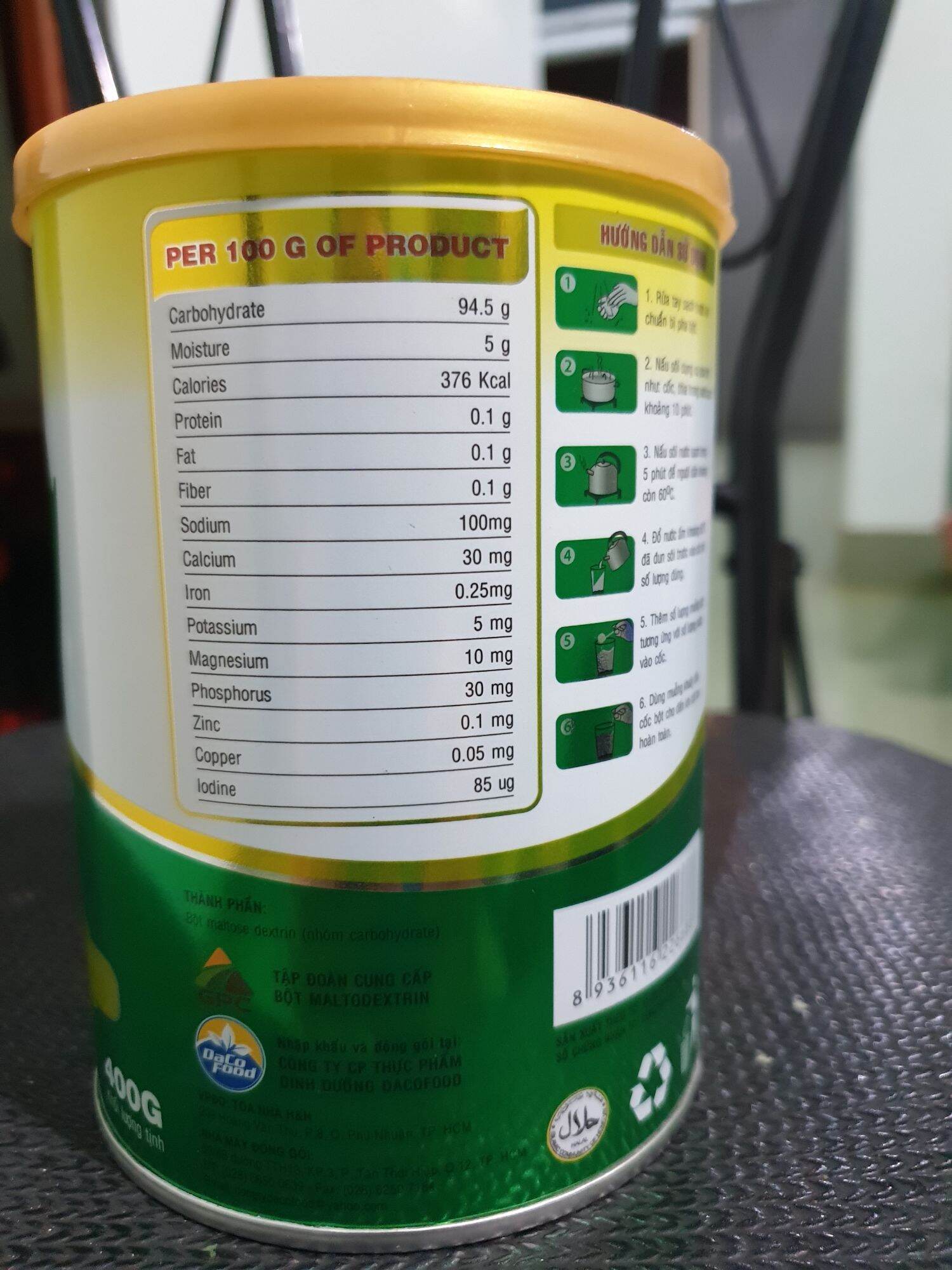 Bột MD-Maltodextrin bột tăng cân trẻ em