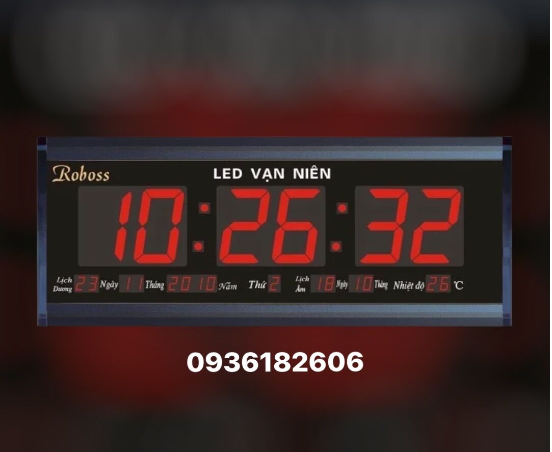 ĐỒNG HỒ LED VẠN NIÊN ROBOSS