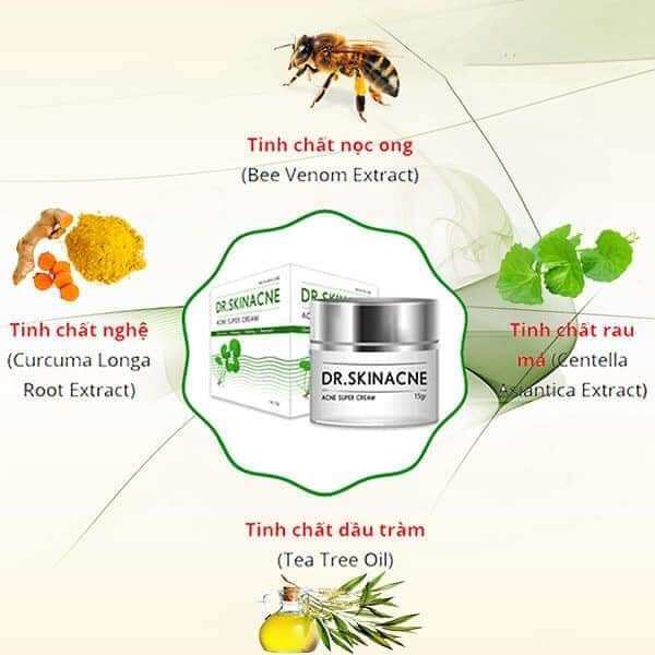 kem xóa mụn dr skinacne