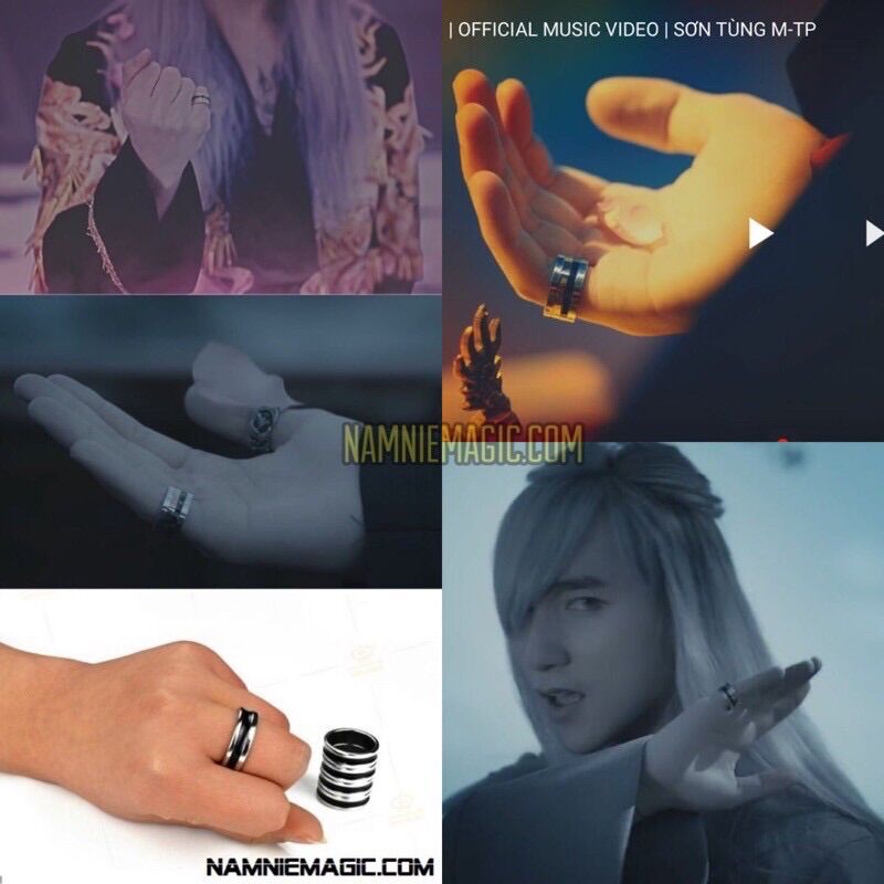 Nhẫn Nam Châm Ảo Thuật PK Ring